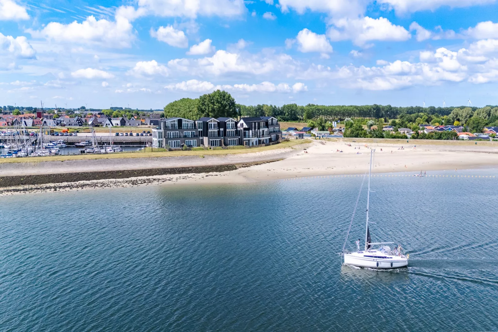 Luxe appartement Vista Maris 'Laguna Beach House' - Havenweg 8-32  Sint-Annaland Oosterschelde-Non tagué