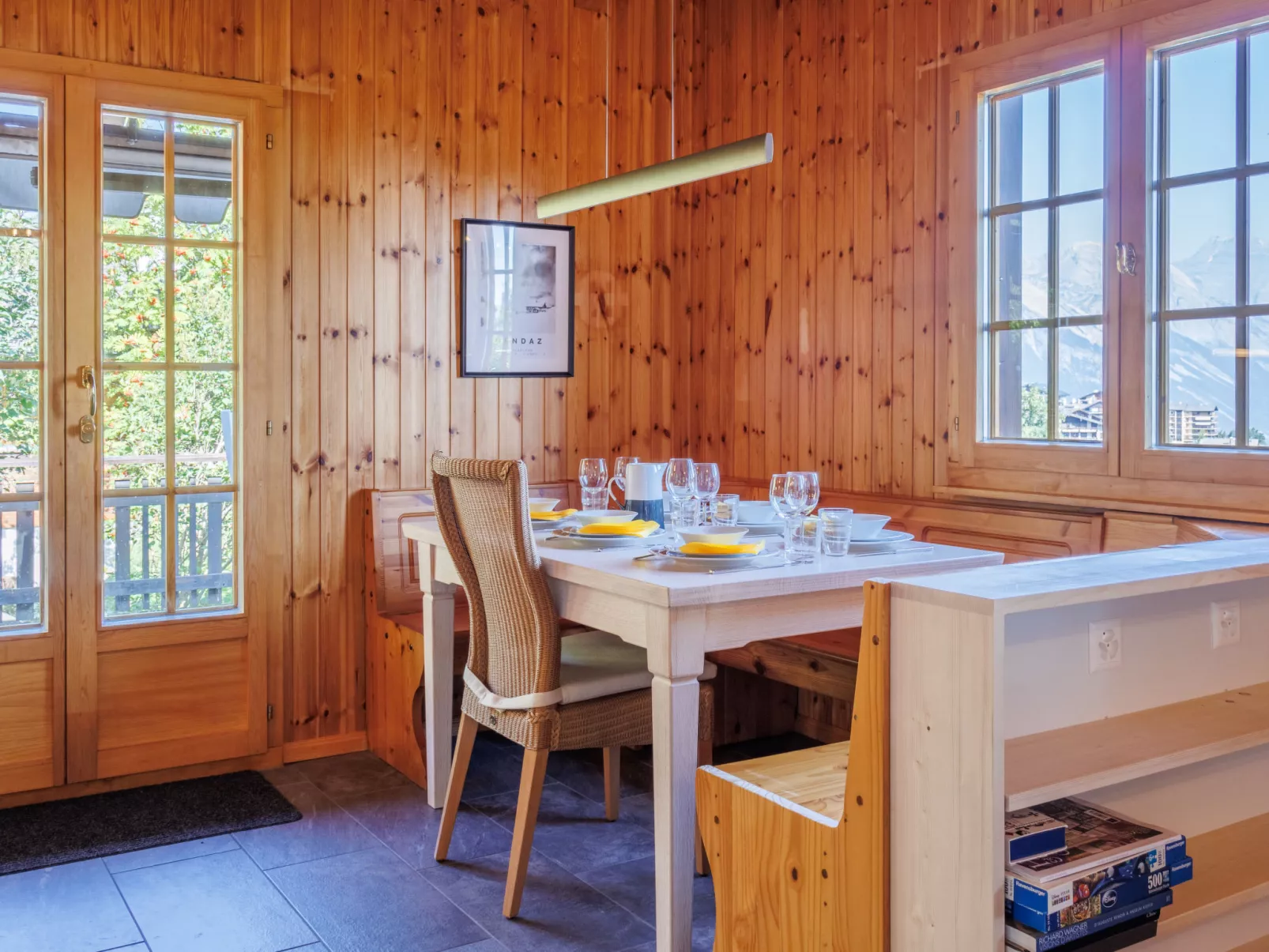 Chalet Soleil-Dedans