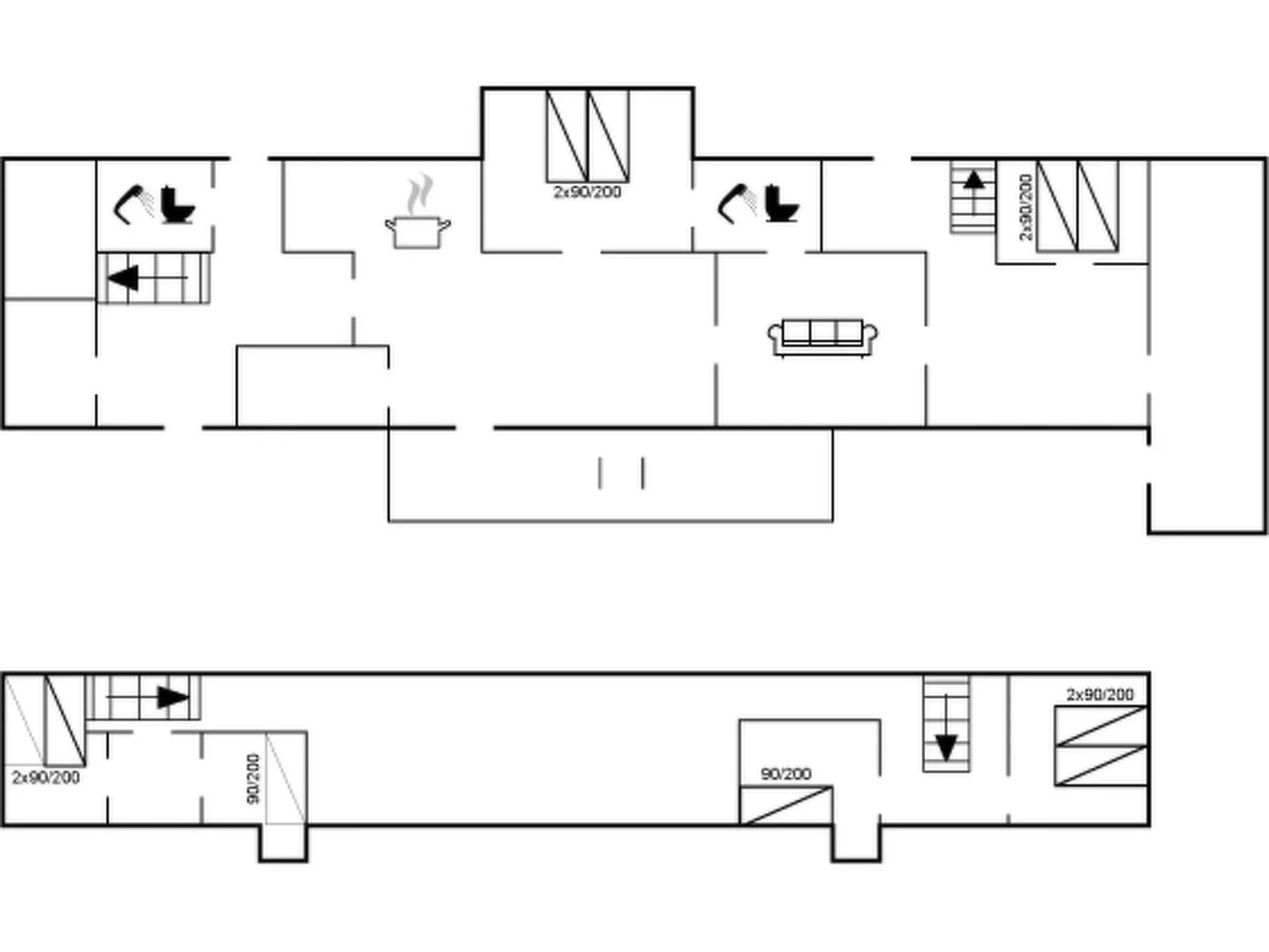 "Garbine" - 1.5km from the sea-Inside