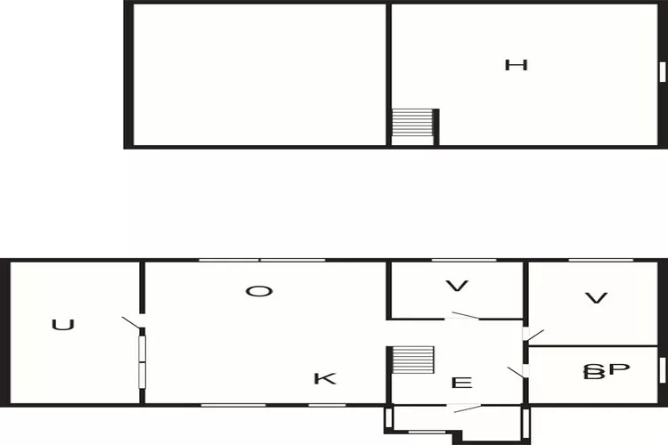 4 Sterne Ferienhaus in KALV-Grundriss