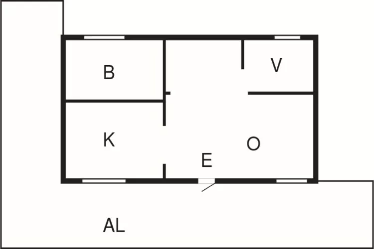 4 Sterne Ferienhaus in UDDEVALLA-Grundriss
