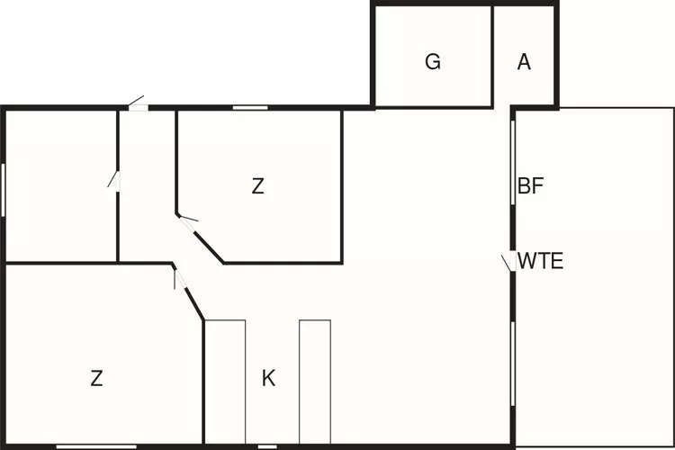 4 Sterne Ferienhaus in Hejls-Grundriss
