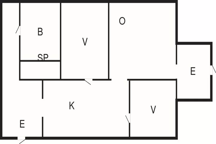 4 person holiday home in LÖNASHULT-Floor plan