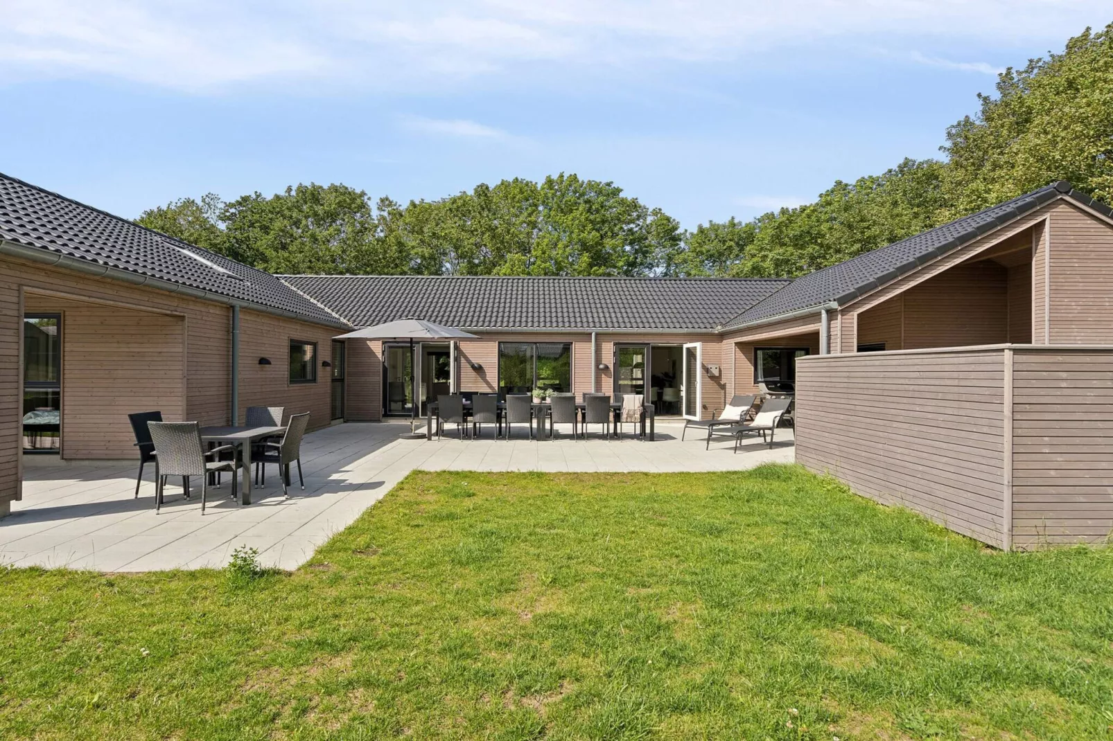 5 Sterne Ferienhaus in Sydals-Im Freien