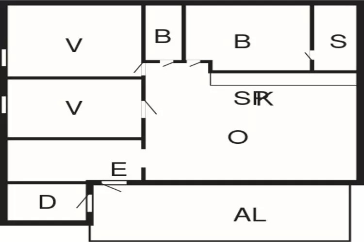 7 person holiday home in Sälen-Floor plan