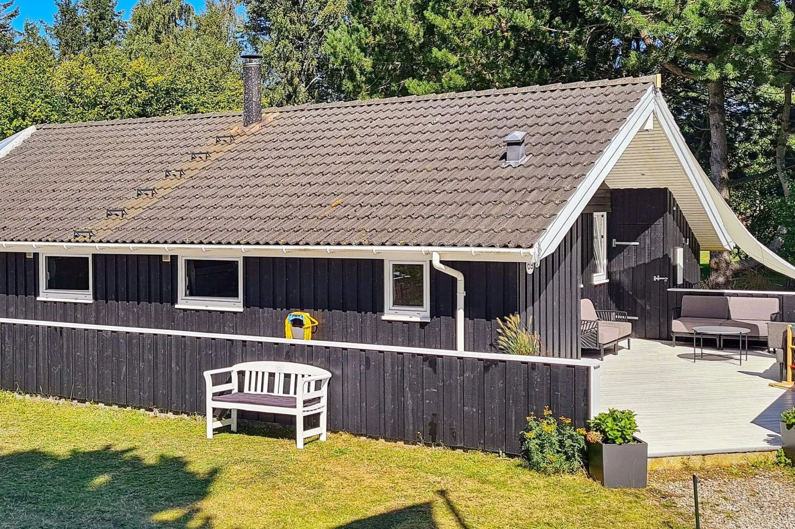 7 Personen Ferienhaus in Græsted-By Traum-Außenbereich
