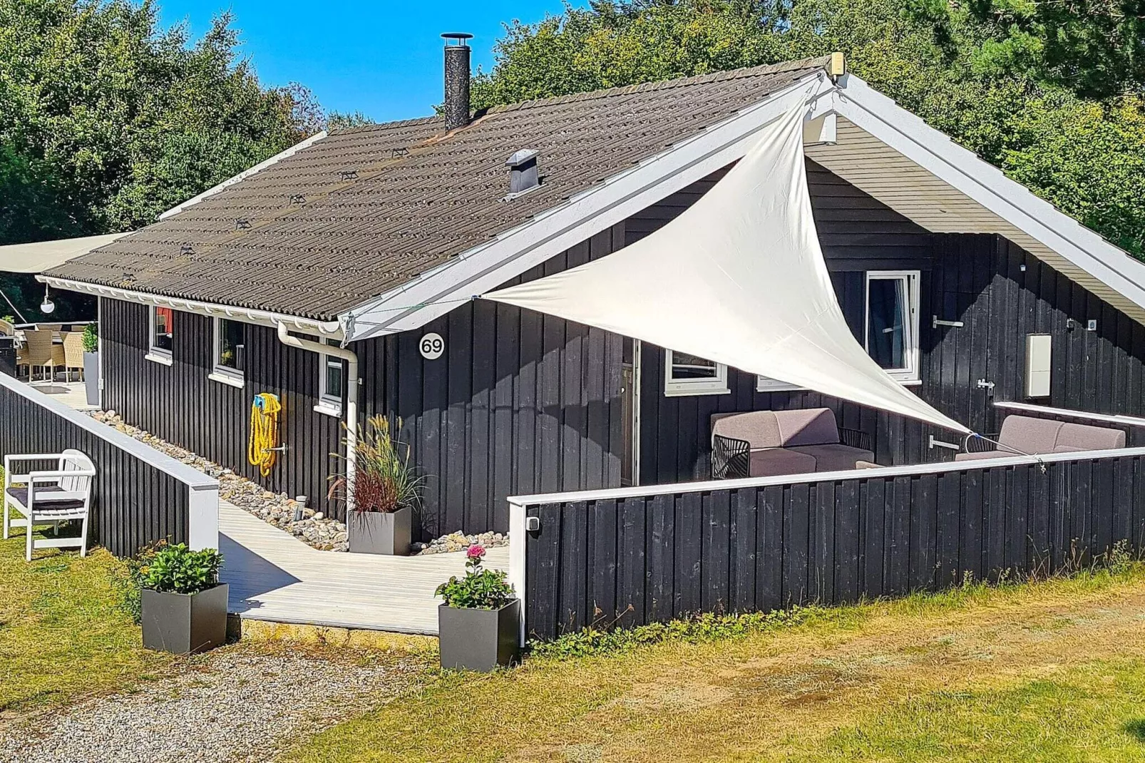 7 Personen Ferienhaus in Græsted-By Traum-Außenbereich