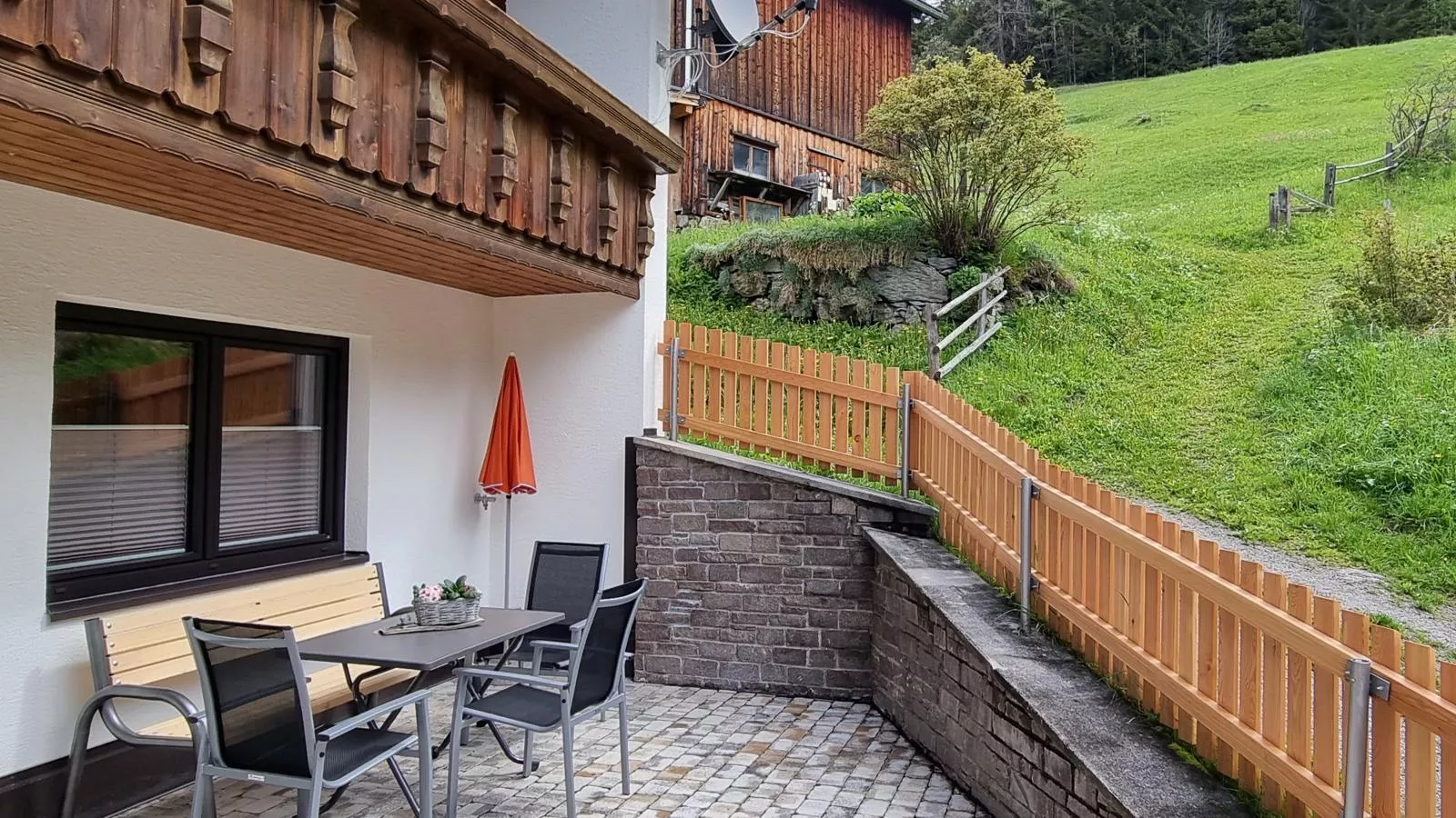 Ferienhaus Wolf-Terrace balcony