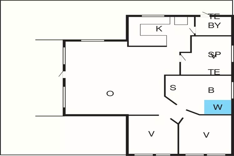 4 etoiles maison de vacances a Sydals-Plan