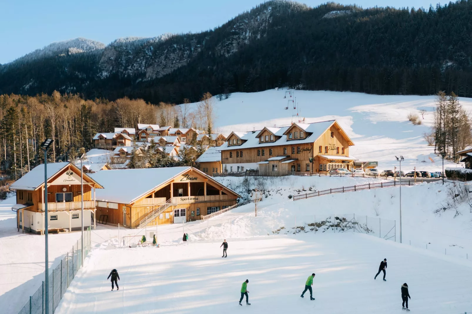 Haus Gössl-Area within 1km in winter