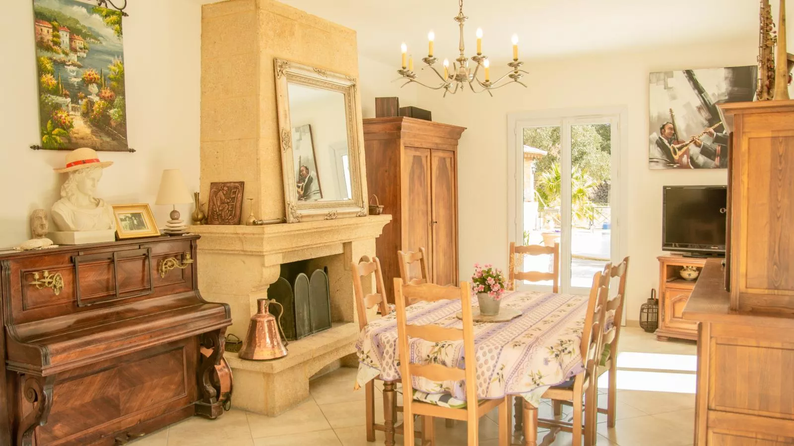 Maison Galle-Wohnzimmer