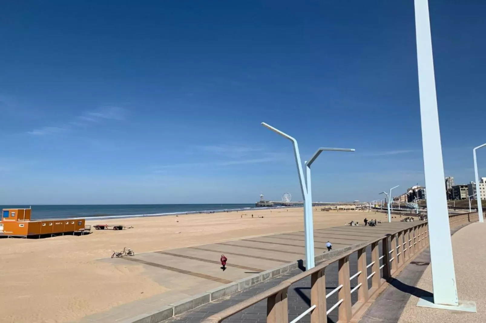 Scheveningen Harbour 80B-Gebiete Sommer 5 km