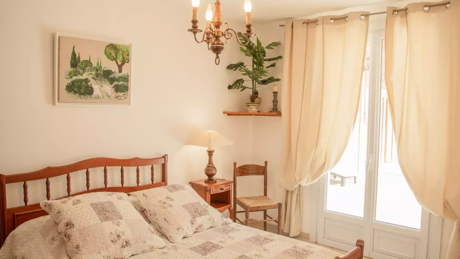 Maison Galle-Schlafzimmer