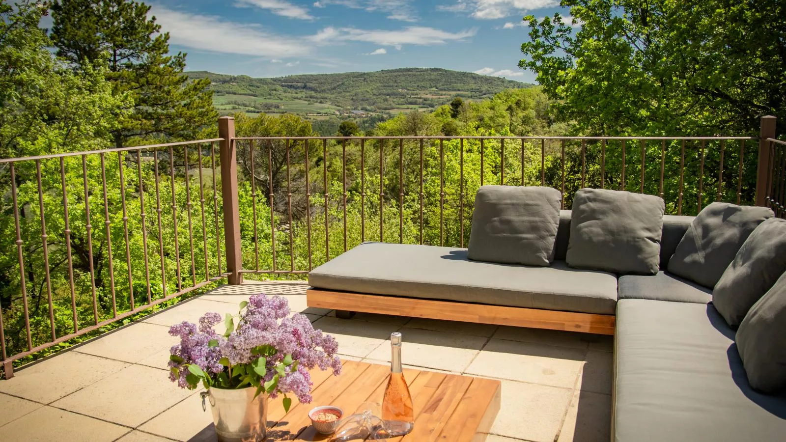 Villa Bellegarde-View summer