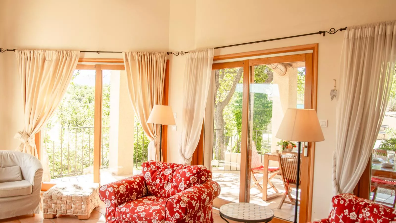 Villa Bellegarde-Living room