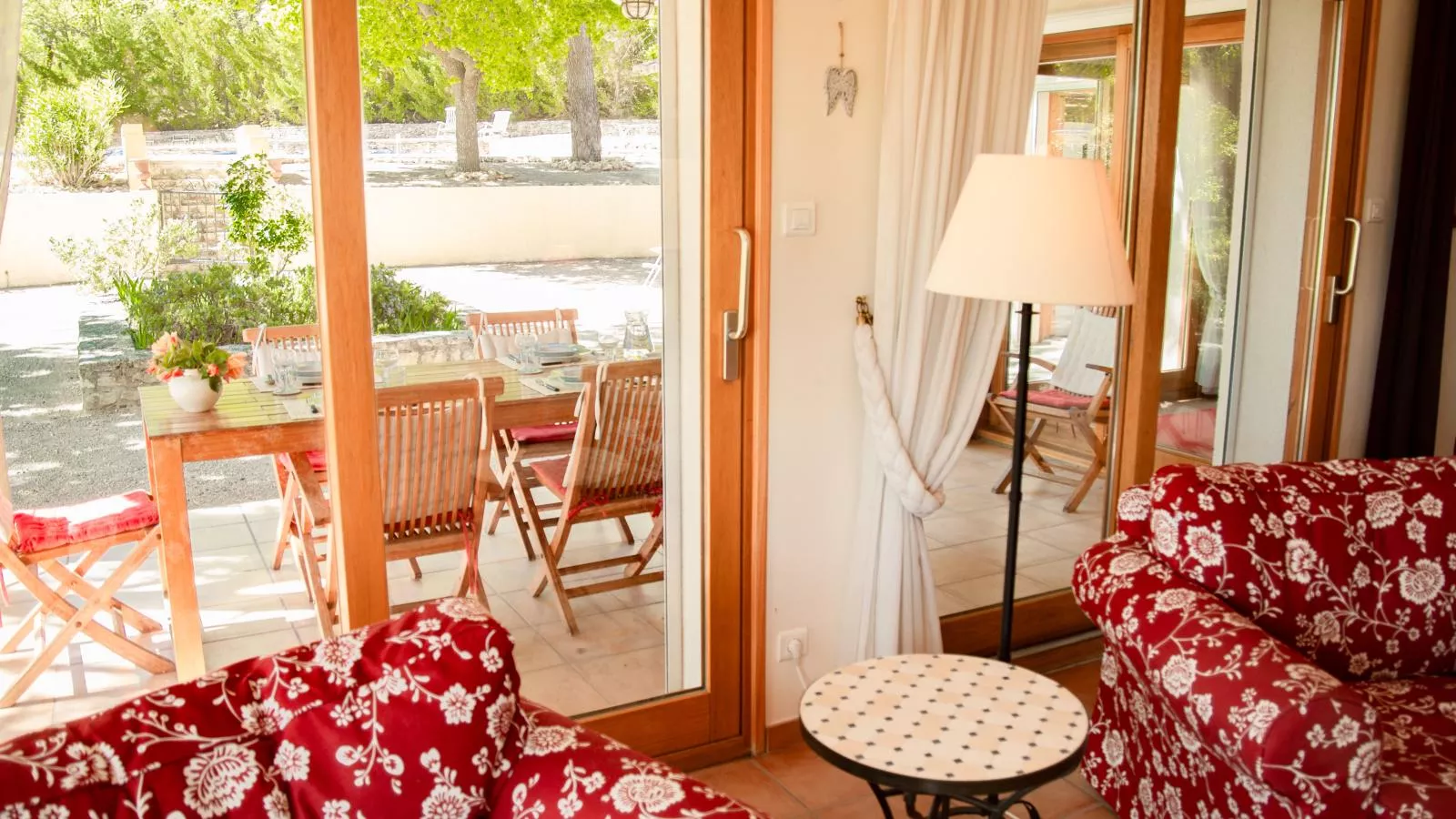 Villa Bellegarde-Living room