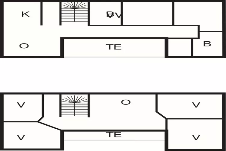4 Sterne Ferienhaus in Tjeldstø-Grundriss