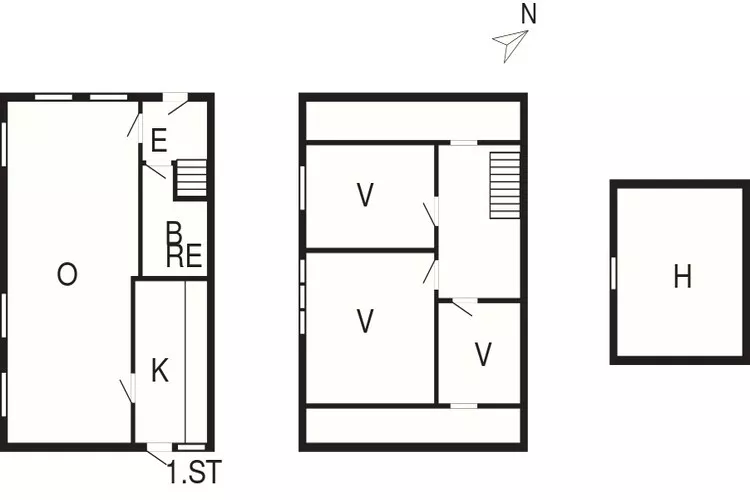 6 person holiday home in Marstal-Floor plan