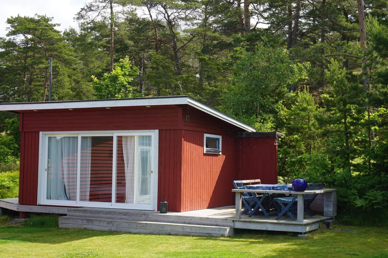 4 Sterne Ferienhaus in strømstad-Im Freien