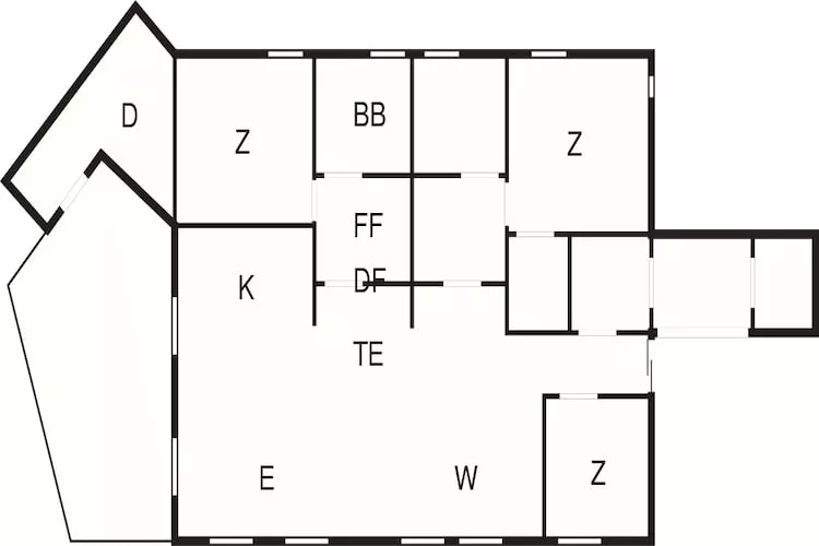 8 person holiday home in Hemsedal-Floor plan