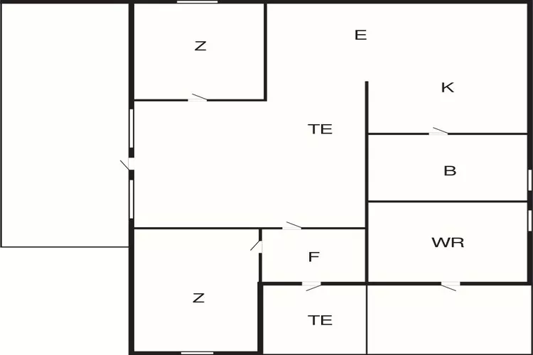 Maison de vacances pour 5 a Røros-Plan