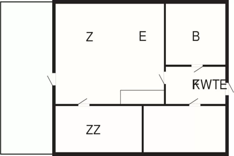 4-6 pers.Hus-Plan