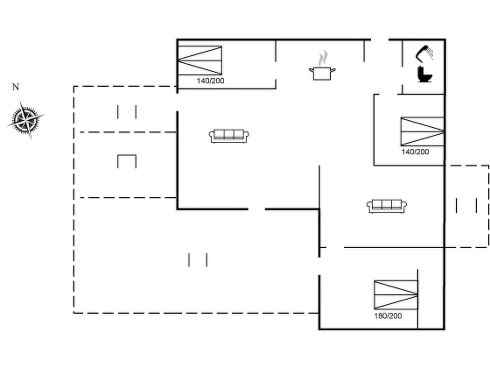 "Vangel" - 350m from the sea-Inside