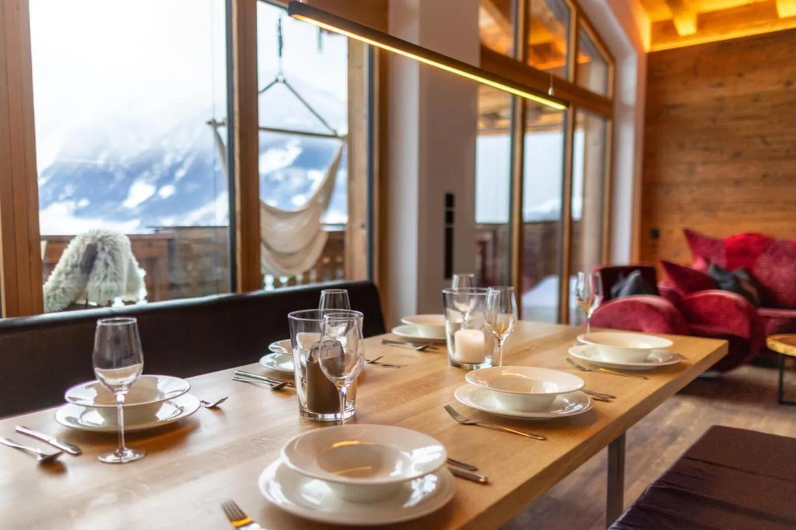 Nationalpark Chalet Kristallwand-Dining room