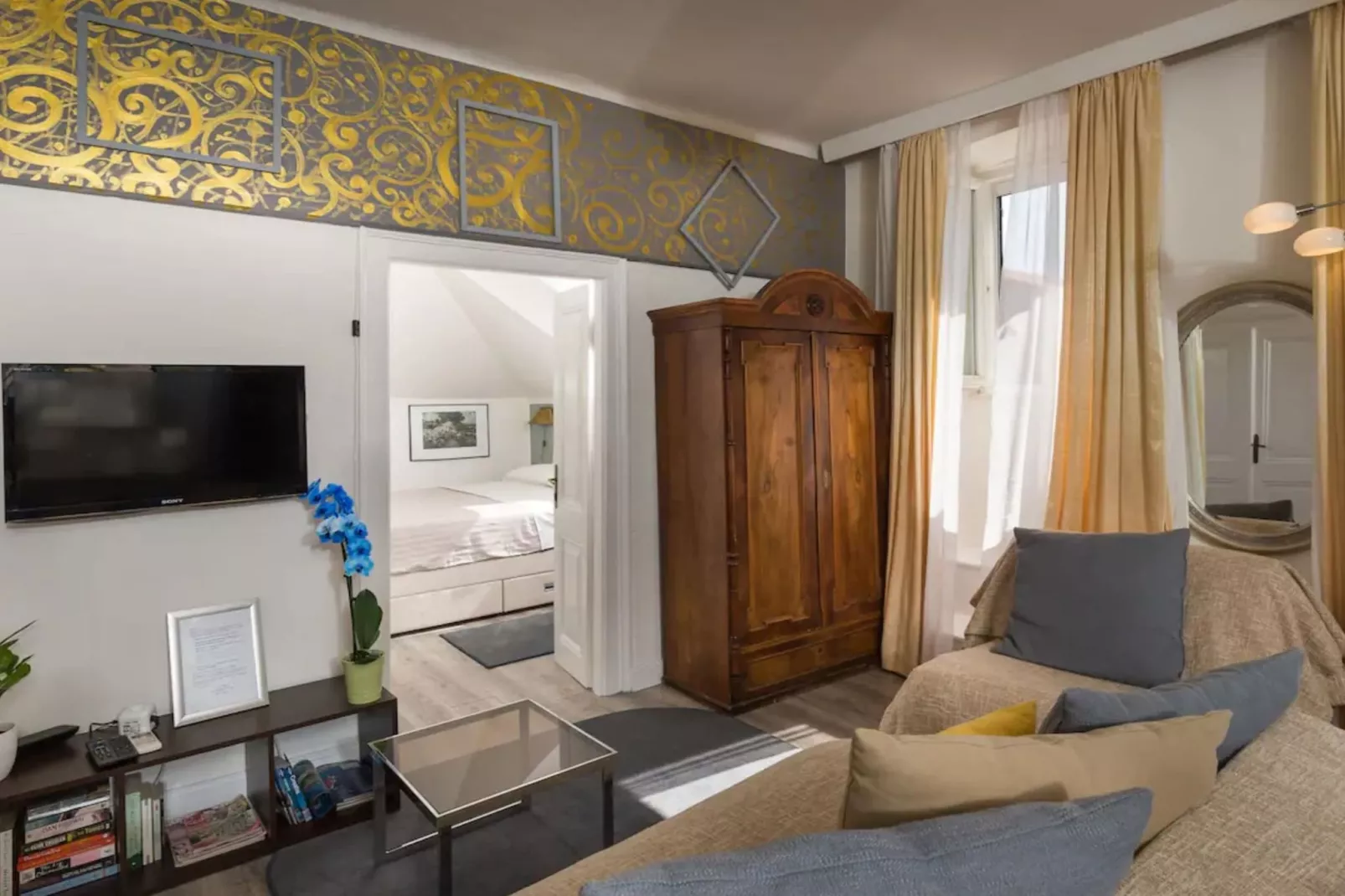 Apartment Ivančica - Double Room with Old town view