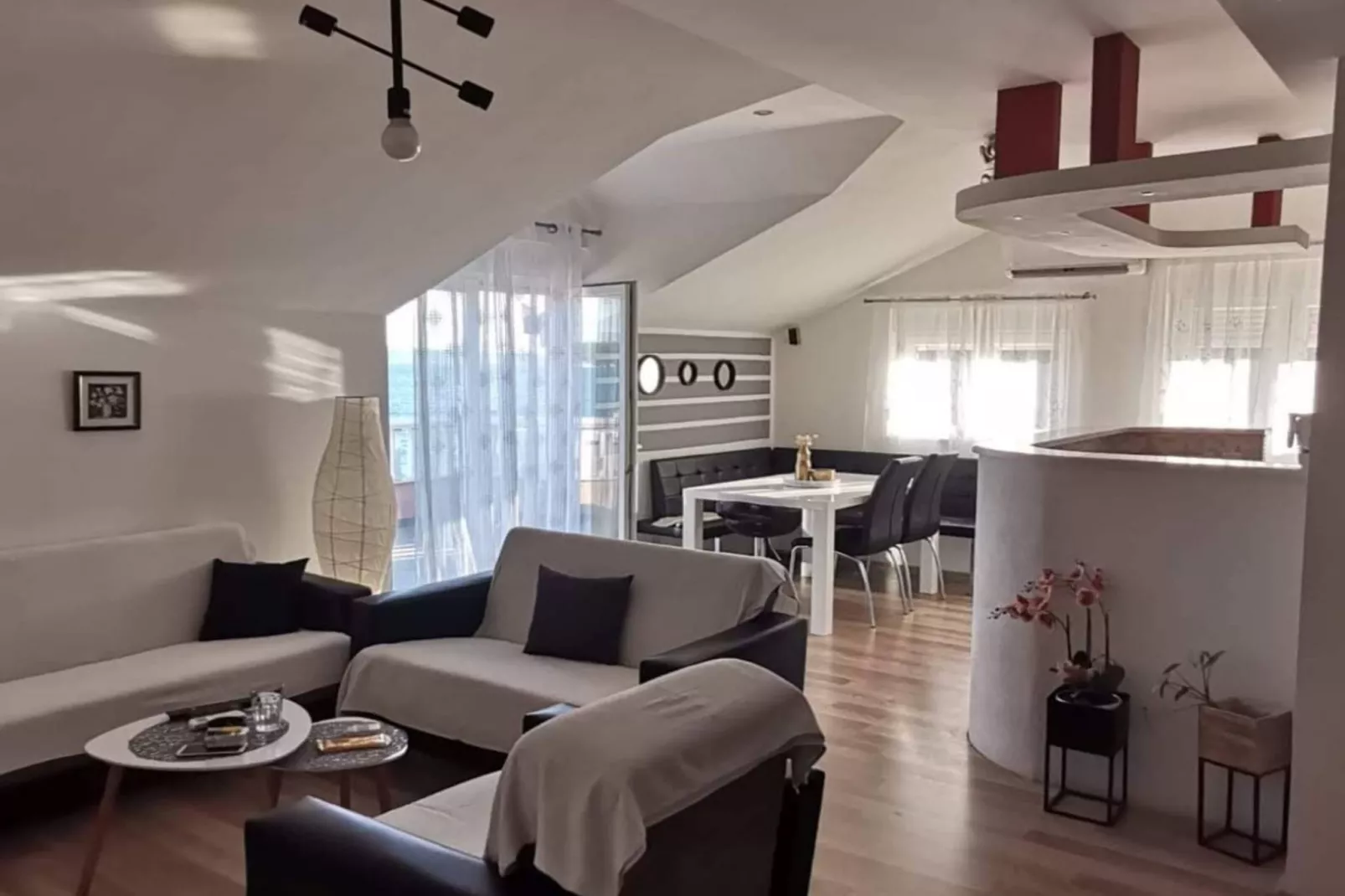 Luxury Seget Donji Apartments with Terrace and Sea View - Two Bedroom Apartment with Terrace and Sea View