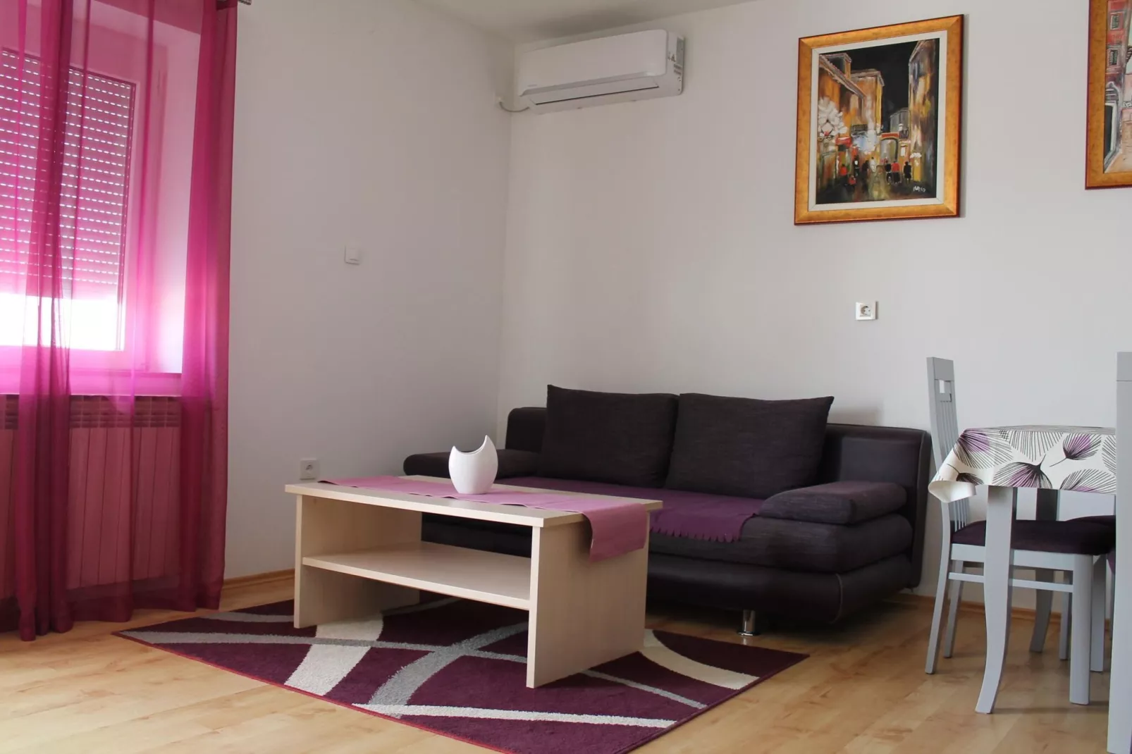 Serene Sea View Krk Apartment with Balcony - Two Bedroom Apartment with Sea View and Balcony