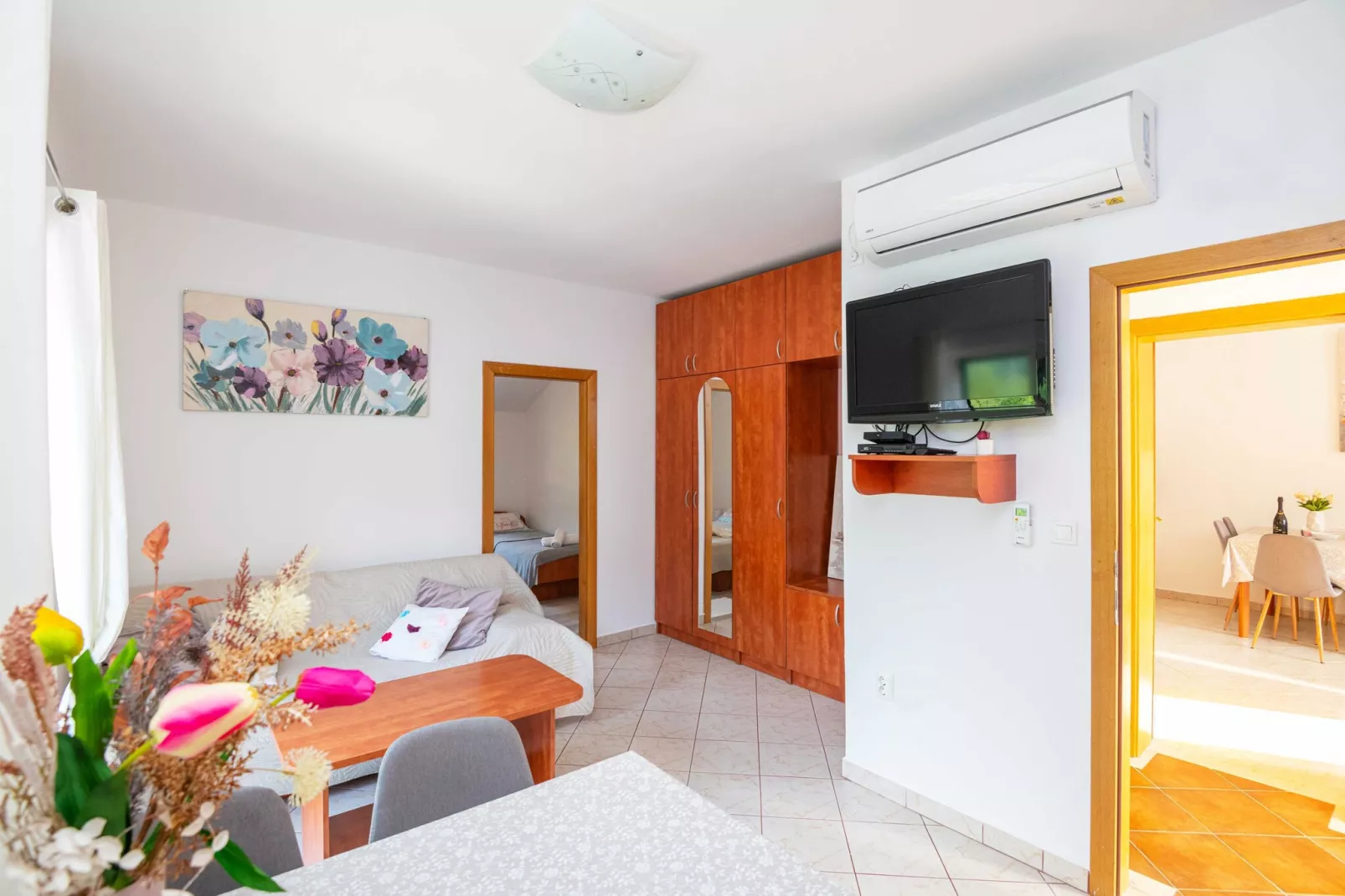 Apartments Azzurro- One Bedroom Apartment with Terrace  ( Azzurro III-gornji)