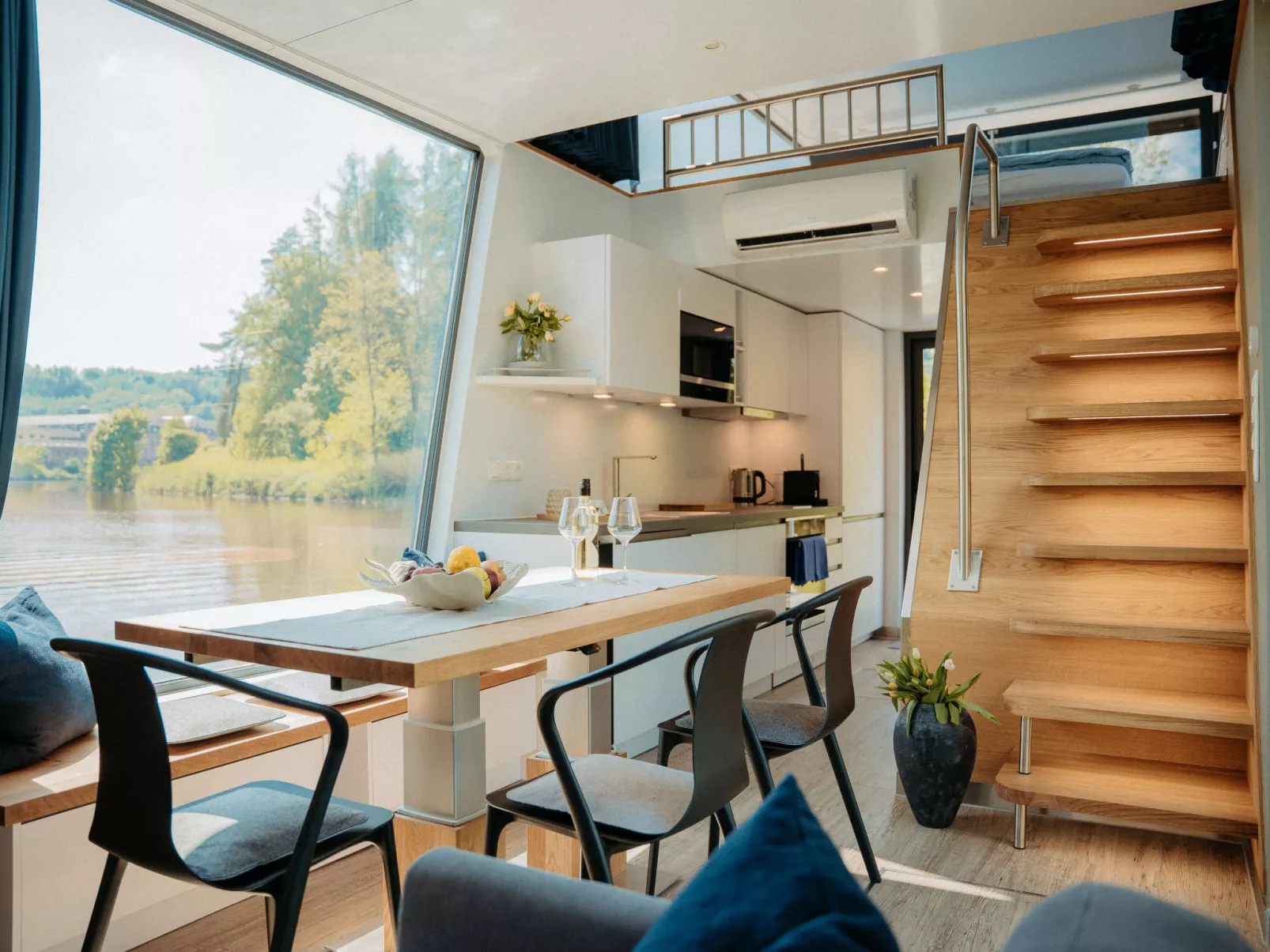 Floating Home-Hausboot Saarschleife