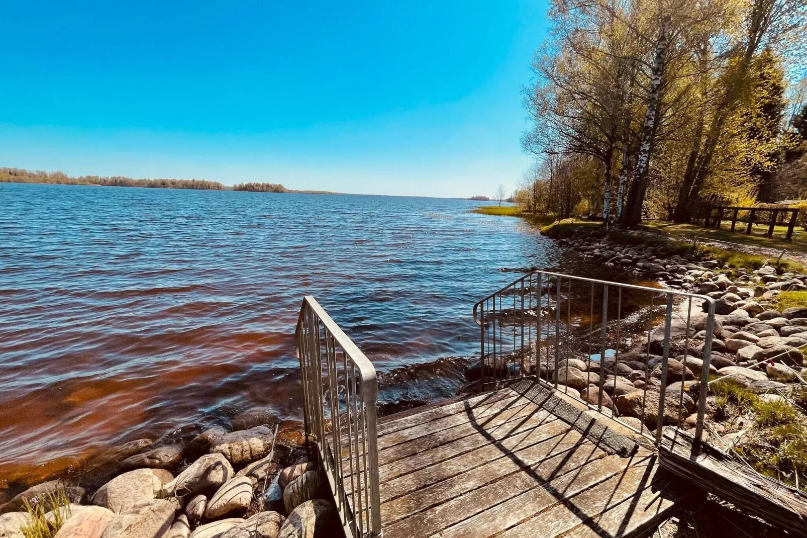 4 person holiday home in ALVESTA-By Traum-Water view