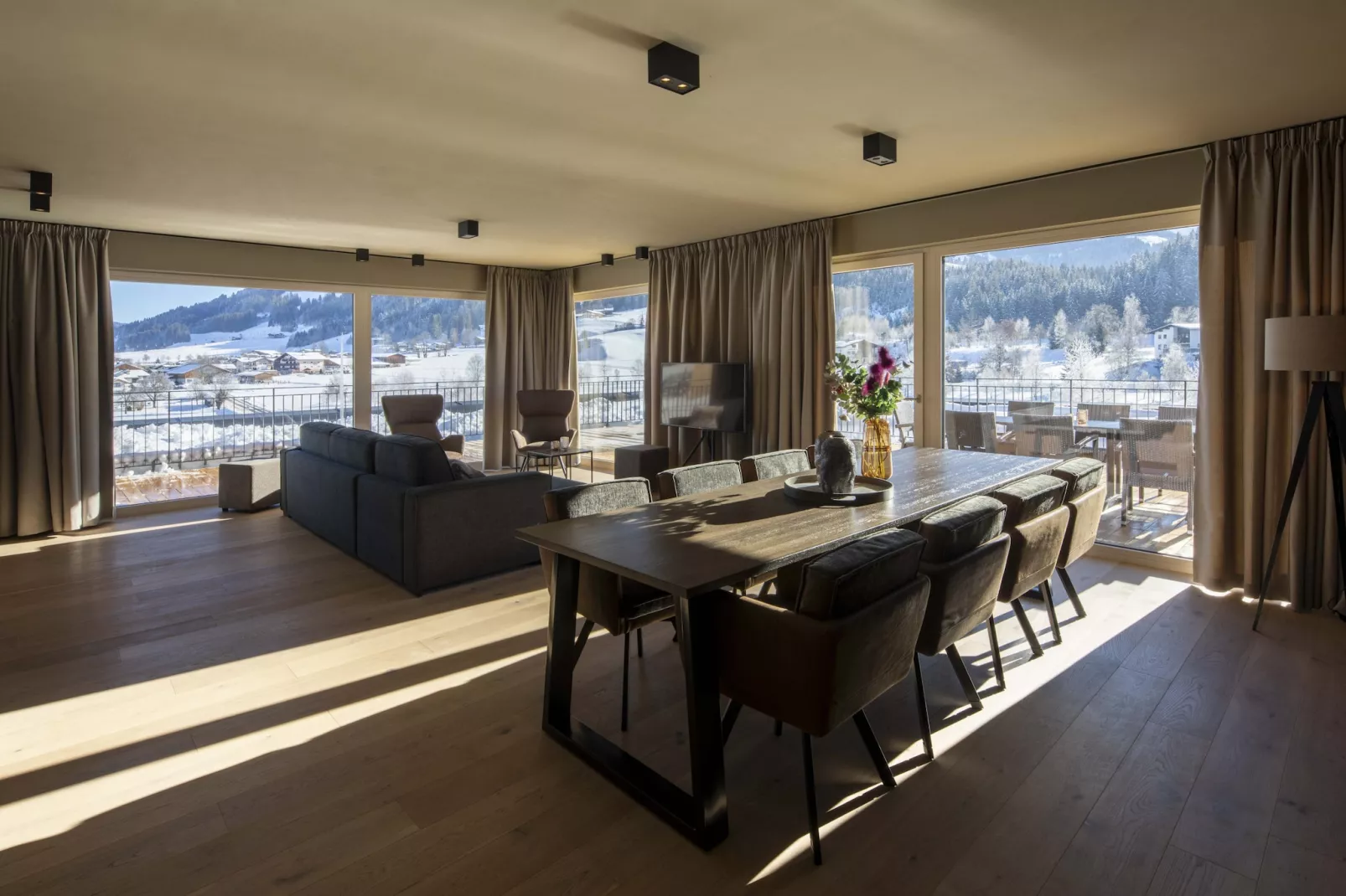 Berg & Golf Apartments Westendorf 4-Salle à manger