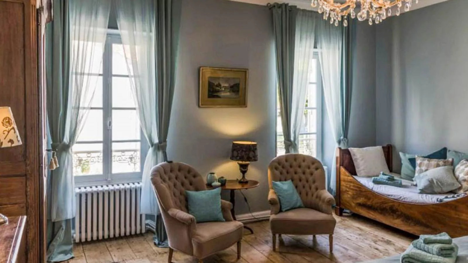 Gîte Côté Rivière-Living room