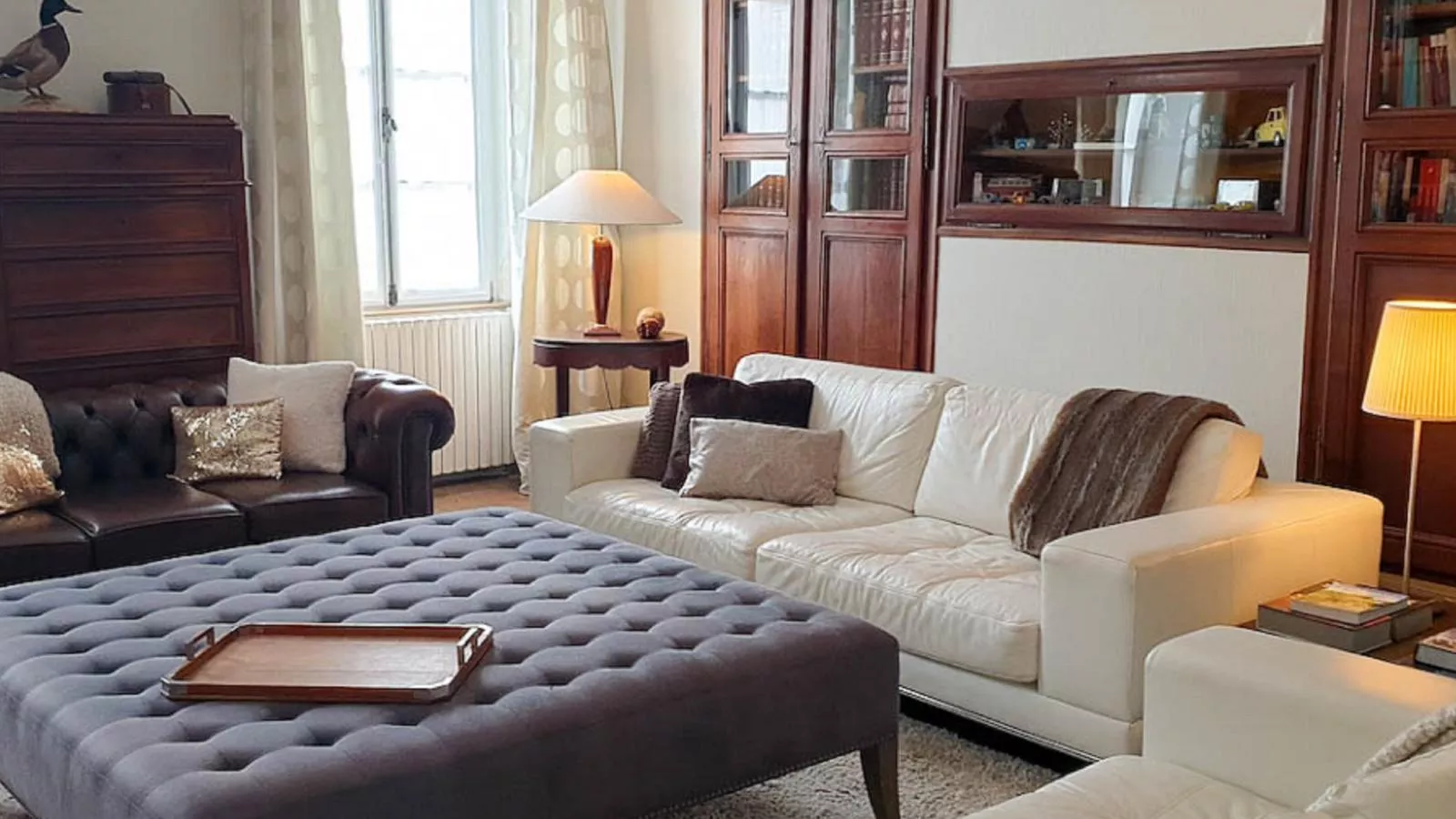 Gîte Côté Rivière-Living room