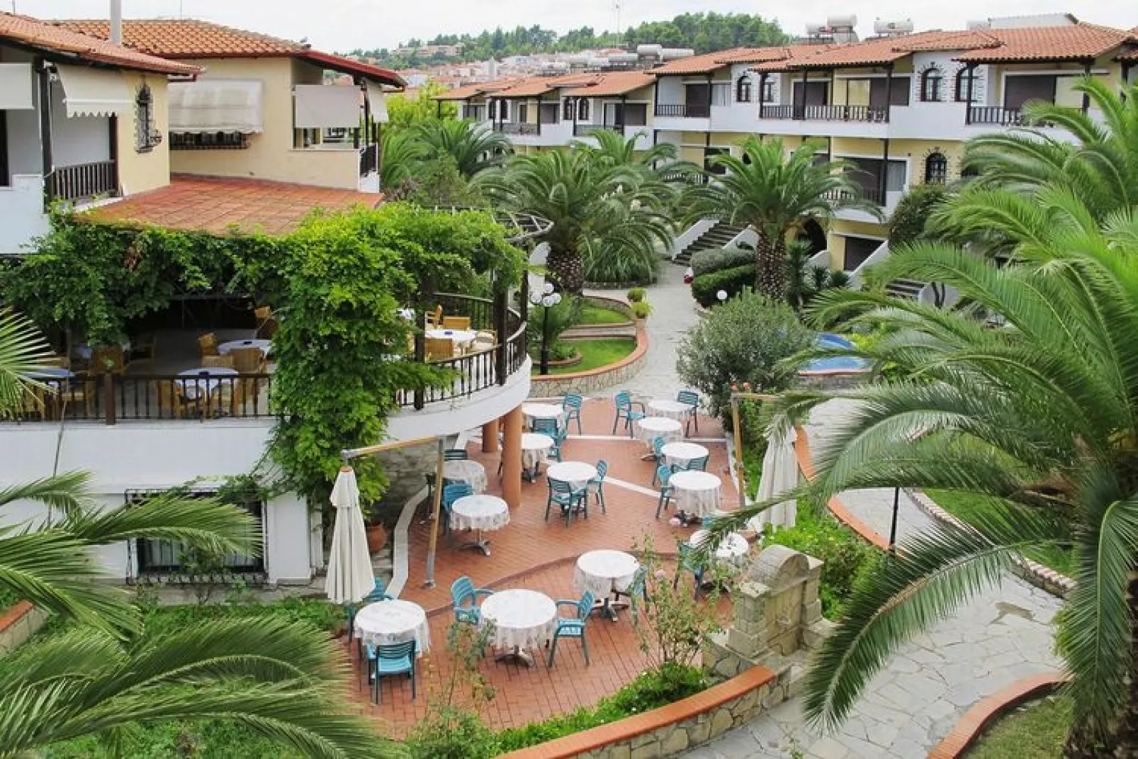 Holiday resort Ioli Village, Pefkochori-1 bedroom 3 pax-Extérieur été