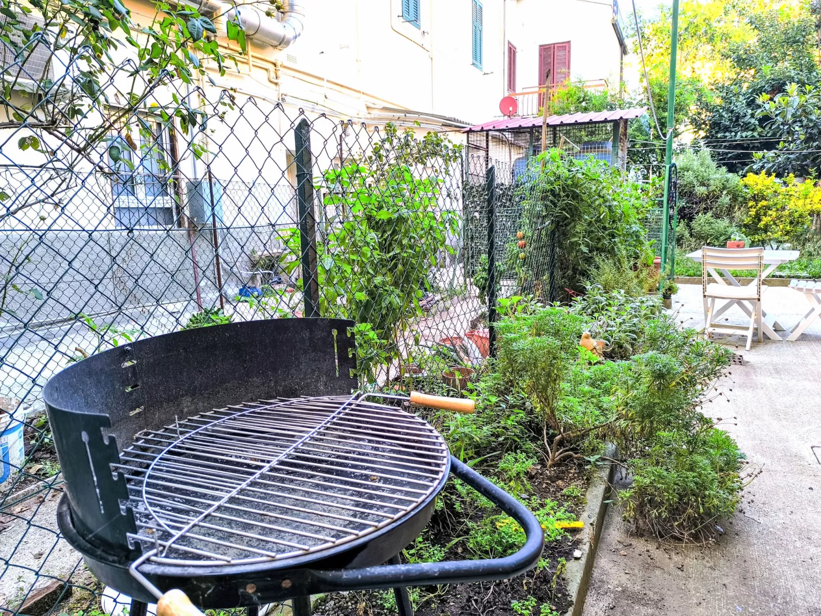 Il cortile nel centro