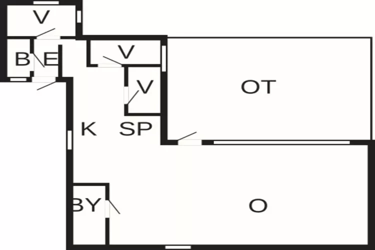 5 person holiday home in Eskebjerg-Floor plan