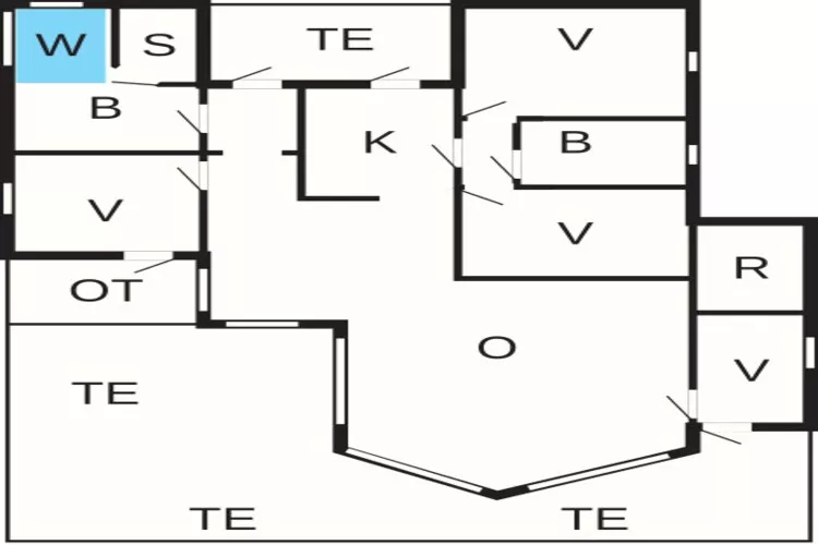 10 person holiday home in Løgstør-Floor plan