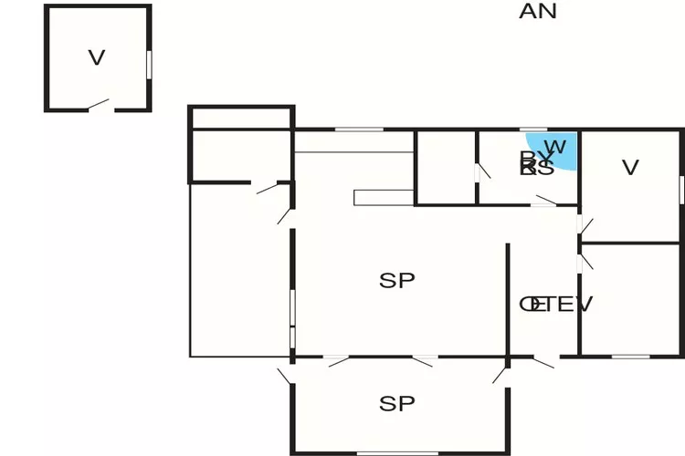 Beachside Bliss in Blokhus-By Traum-Floor plan