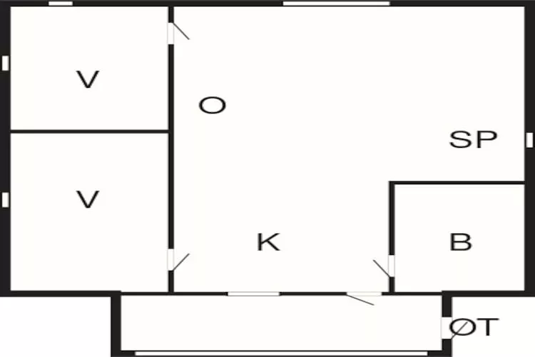 4 person holiday home in Haderslev-Floor plan