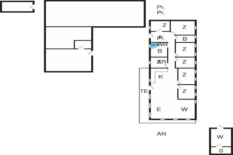 Maison de vacances pour 16 a Nykøbing M-Plan d'étage