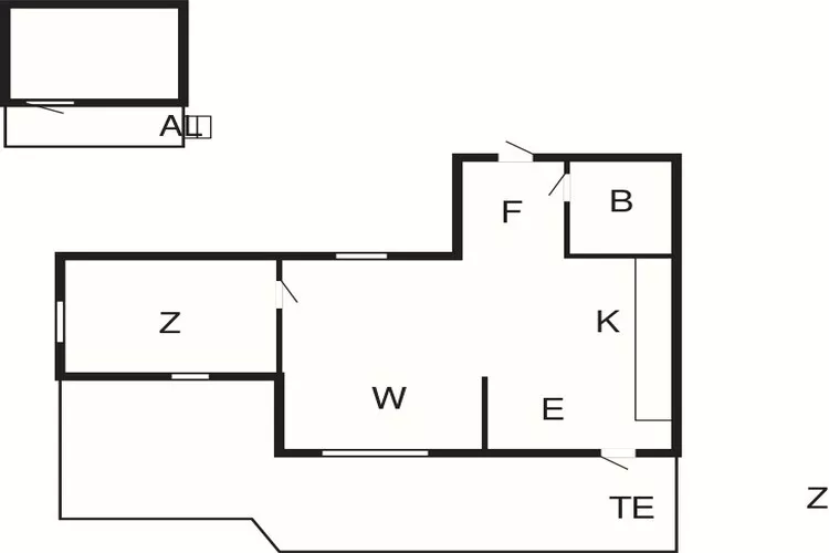 6 Personen Ferienhaus in HENÅN-Grundriss