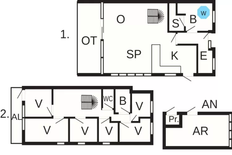 12 person holiday home in Væggerløse-Floor plan