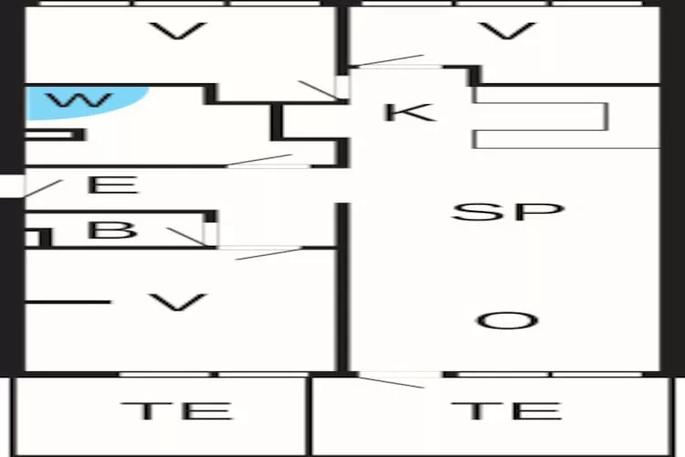 8 person holiday home in Ringkøbing-Floor plan