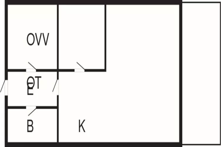 4 person holiday home in Læsø-Floor plan