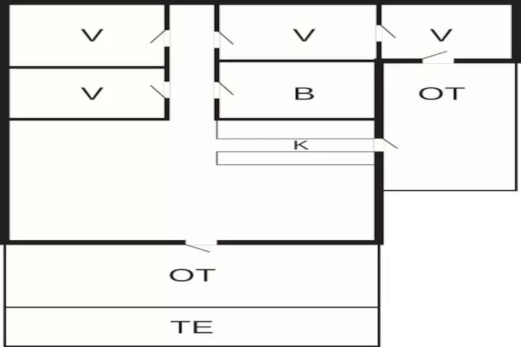 Sunny Hillside Cottage-By Traum-Floor plan
