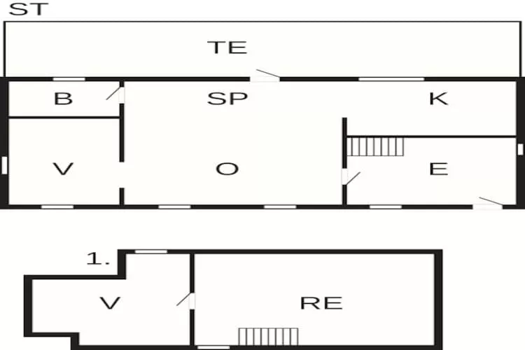 4 Personen Ferienhaus in Tranekær-Grundriss